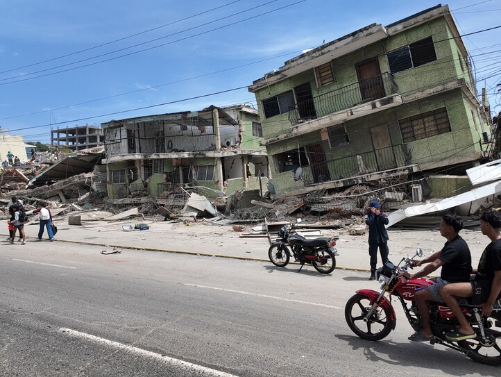 Erdbebenschäden in La Guaira