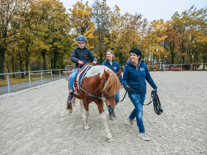 Heilpädagogische und therapeutische Förderung mit dem Pferd für Schulen