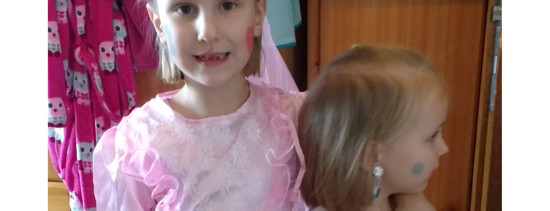 Fasching Zwei Prinzessinen
